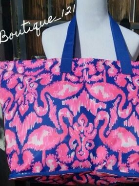 Packable Flamingo Tote Bag!